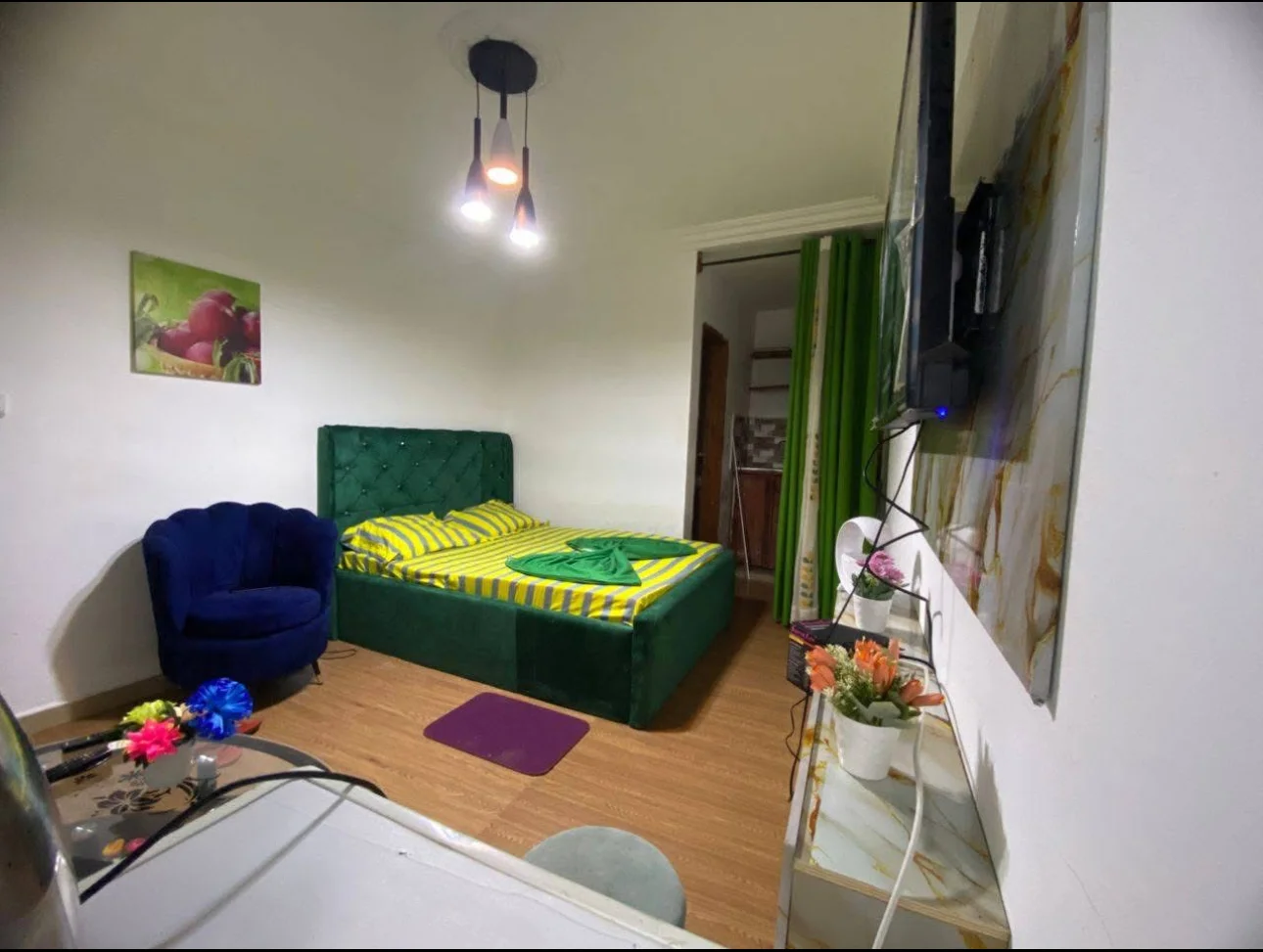 Chambre meublée